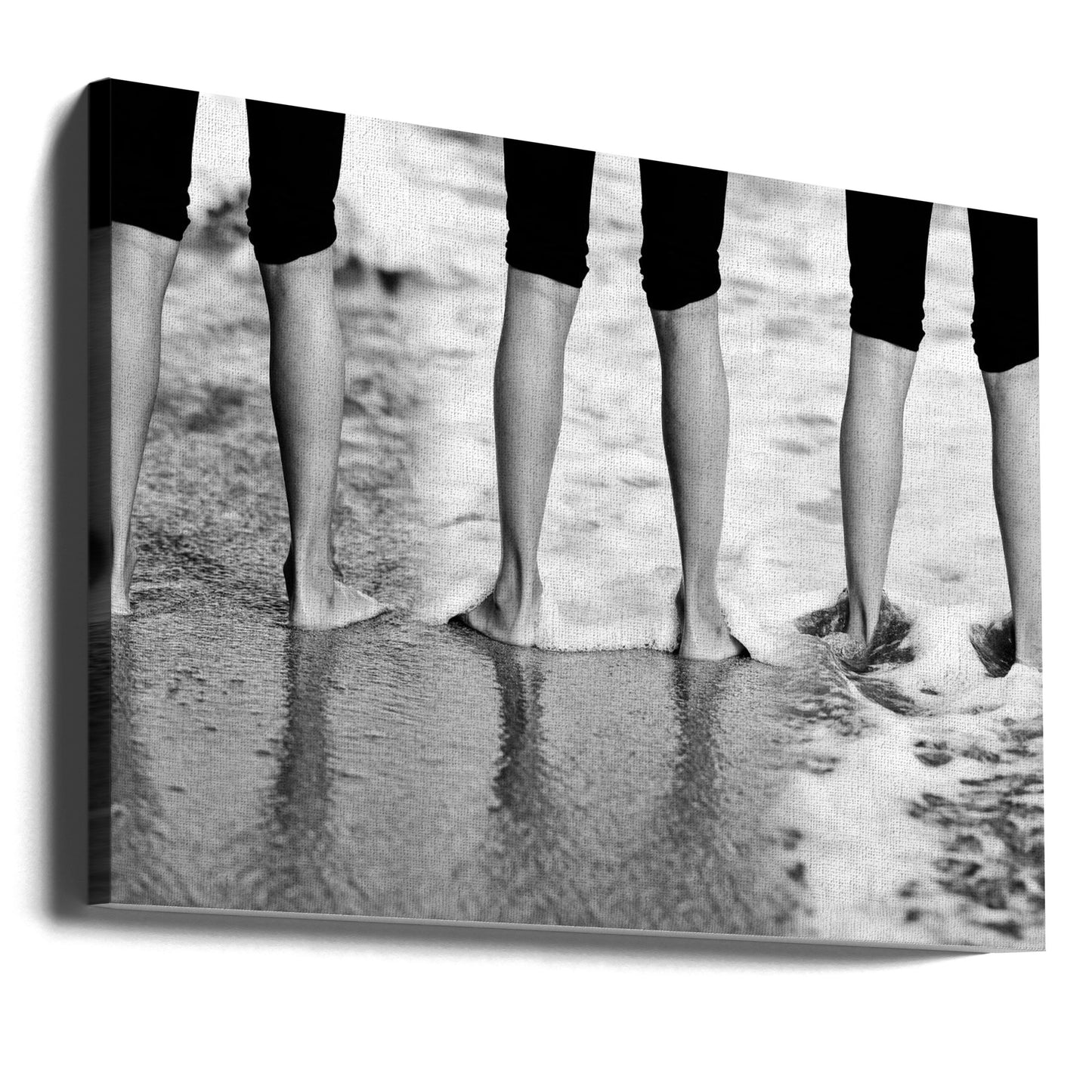 Pieds mouillés. | Tableaux sur Toile