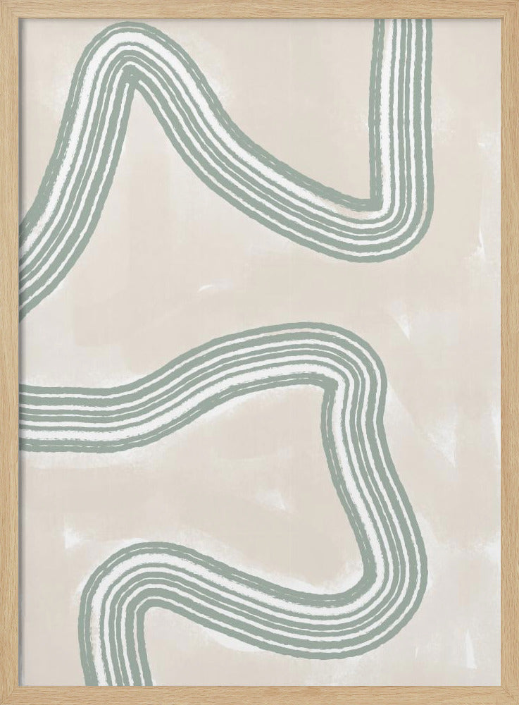 Gebogen rust | Posters - Kunstdrukken