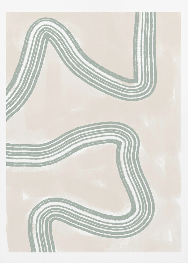 Gebogen rust | Posters - Kunstdrukken