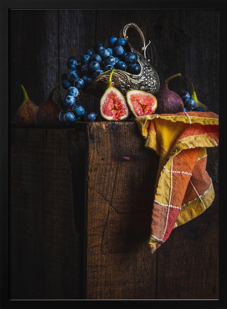 Figs on a crate | Poster