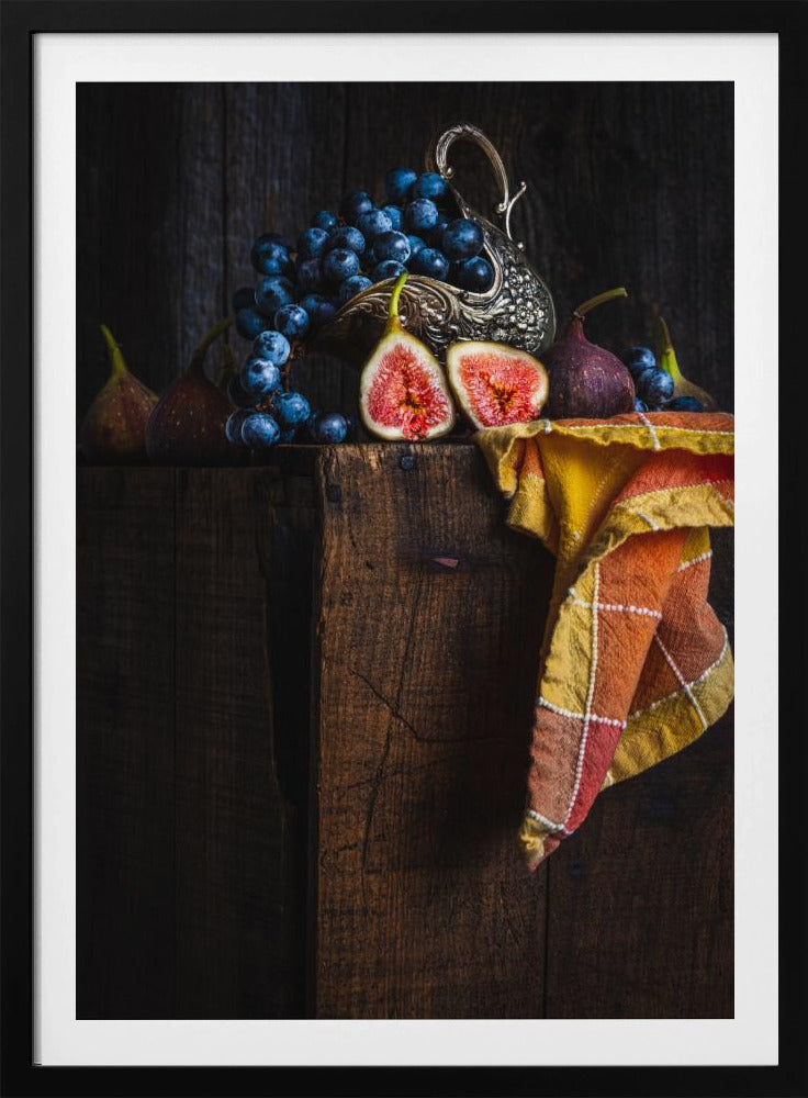 Figs on a crate | Poster