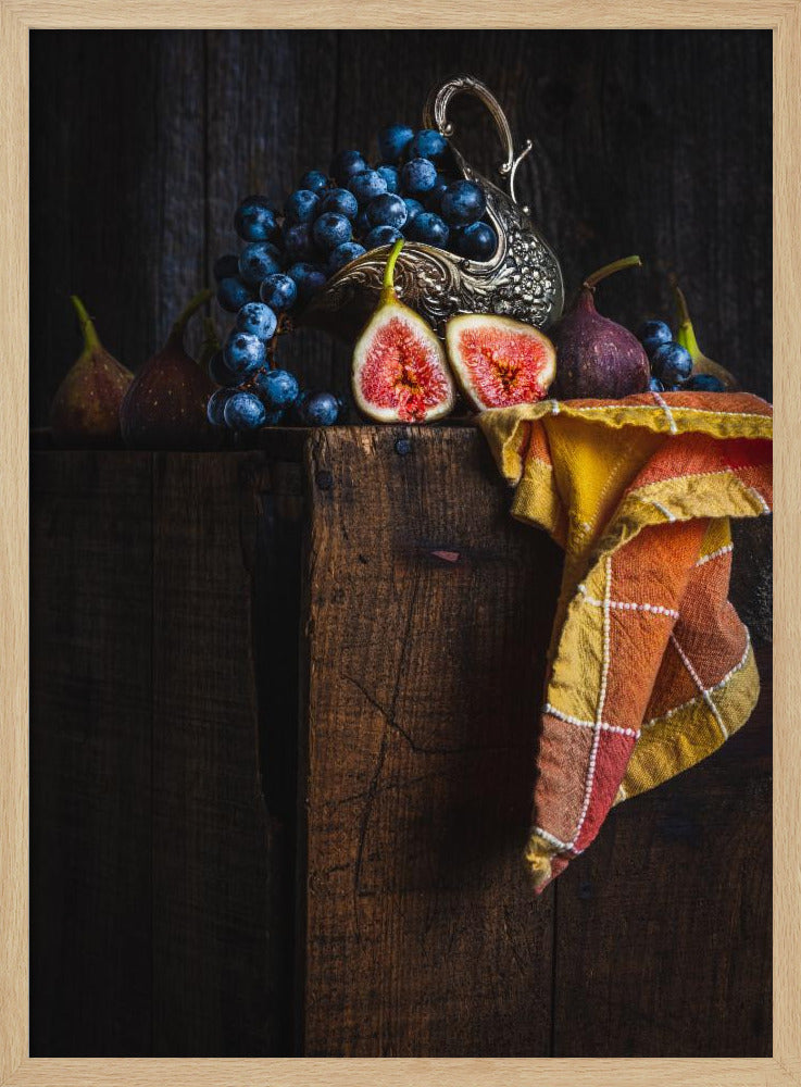 Figs on a crate | Poster