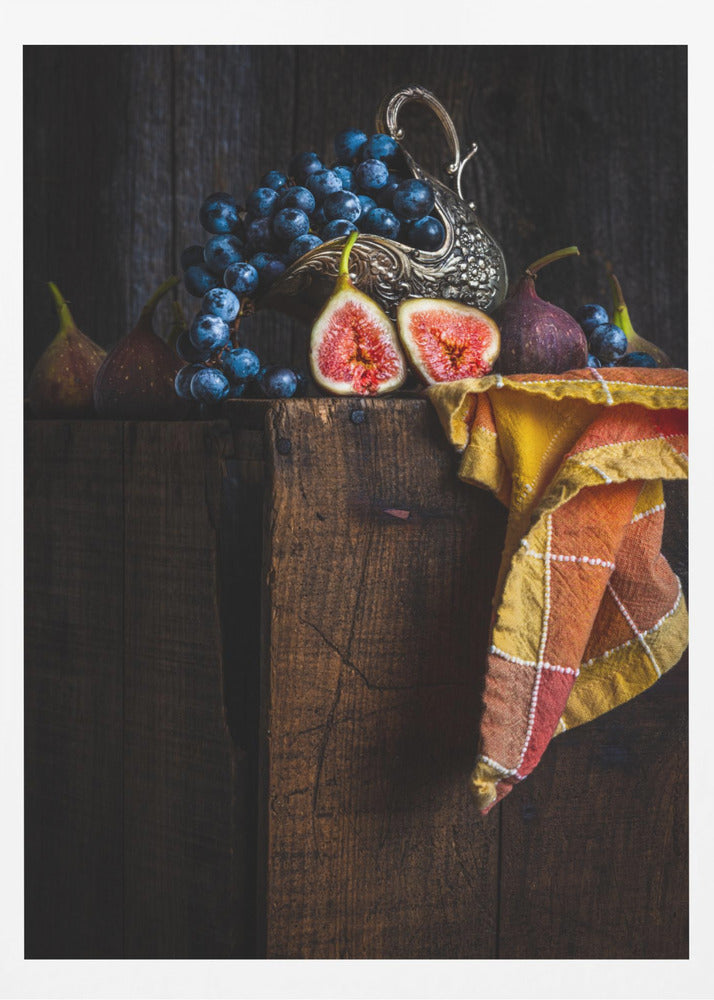 Figs on a crate | Poster