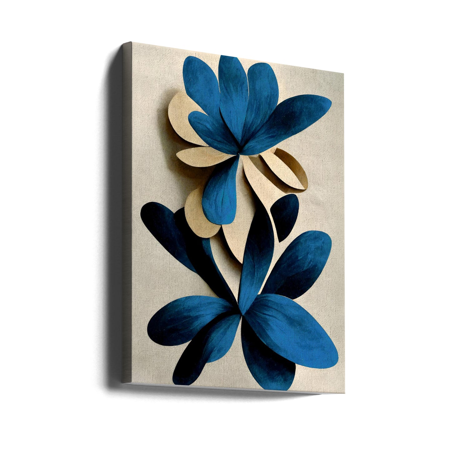 Blauwe waterlelie | Canvasprints