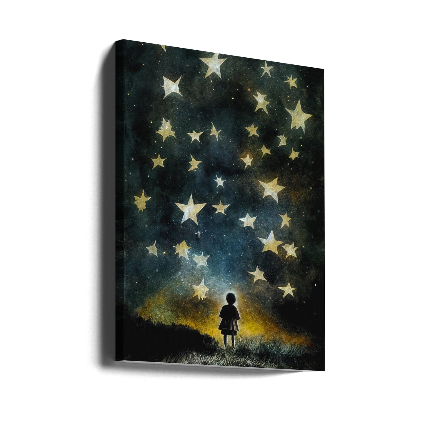 Regarde les étoiles | Tableaux sur Toile
