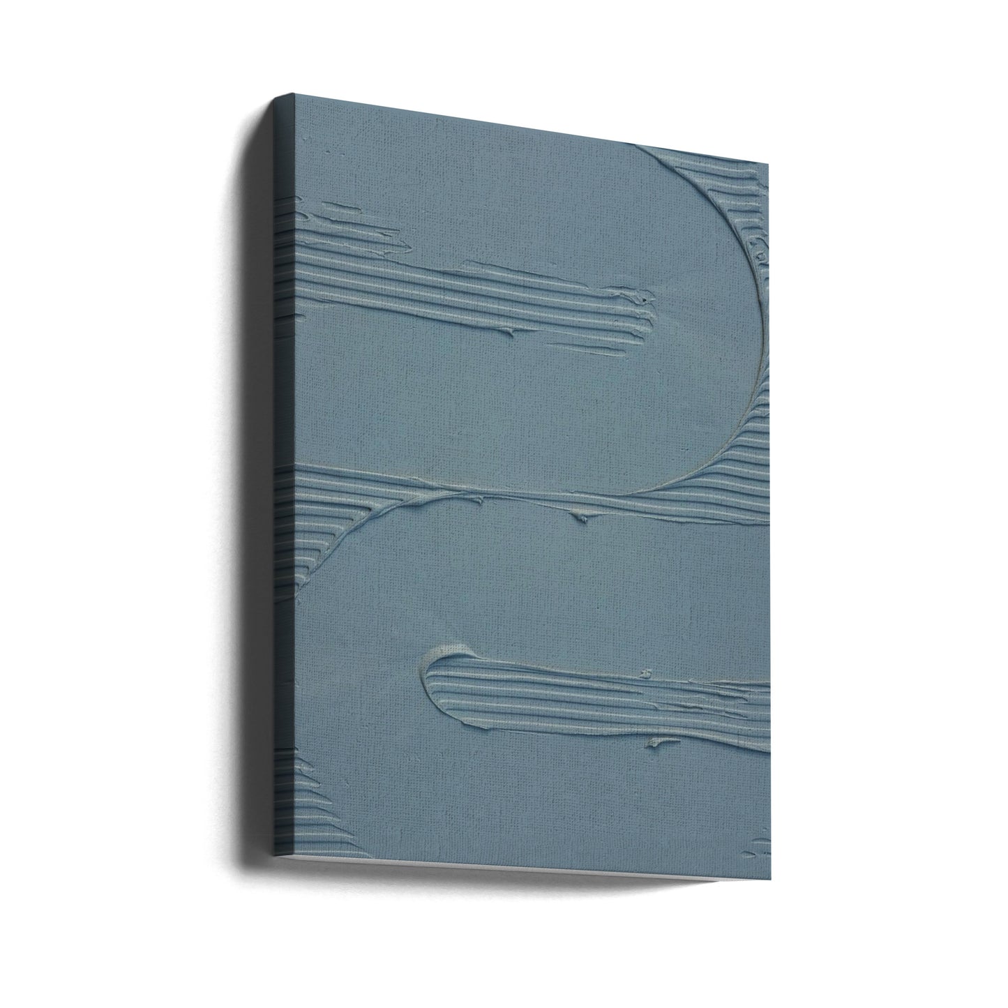 Moddertextuur 12 Blauw | Canvasprints