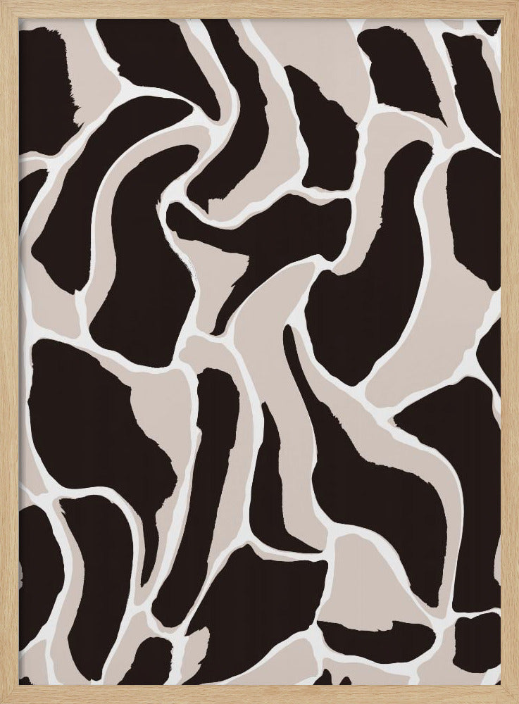Monochrome Waves | Poster