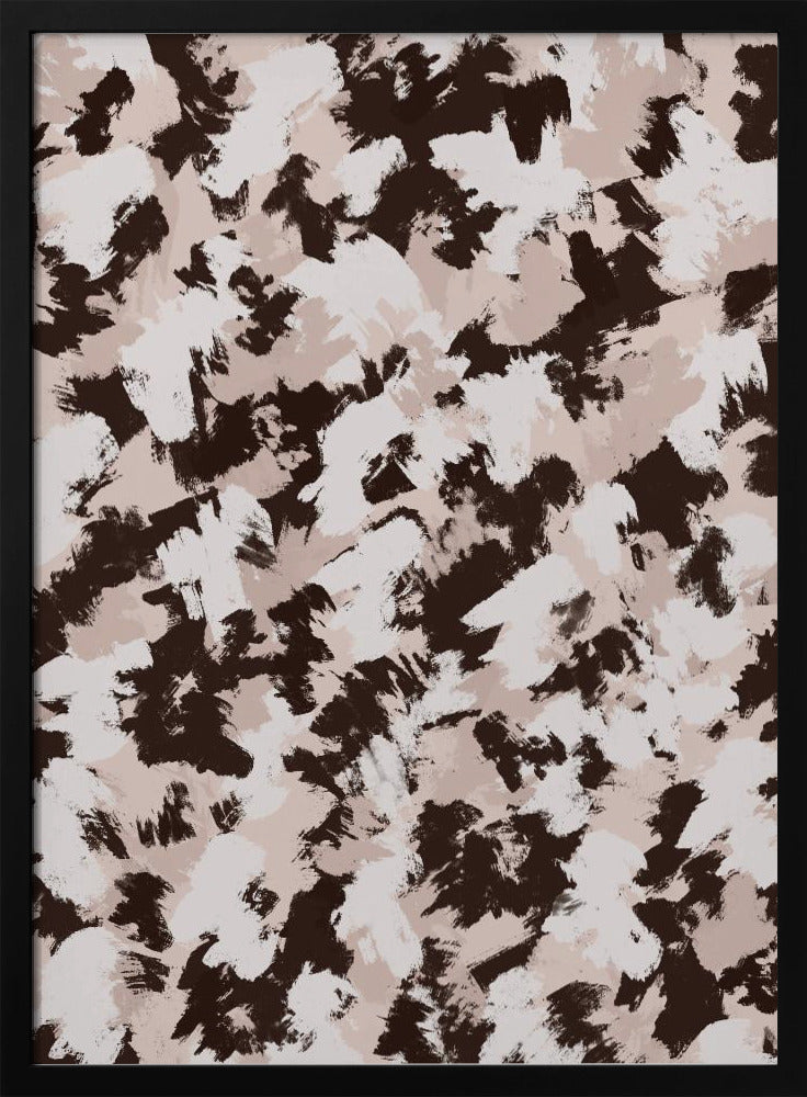 Pinselstrich-Chaos | Poster