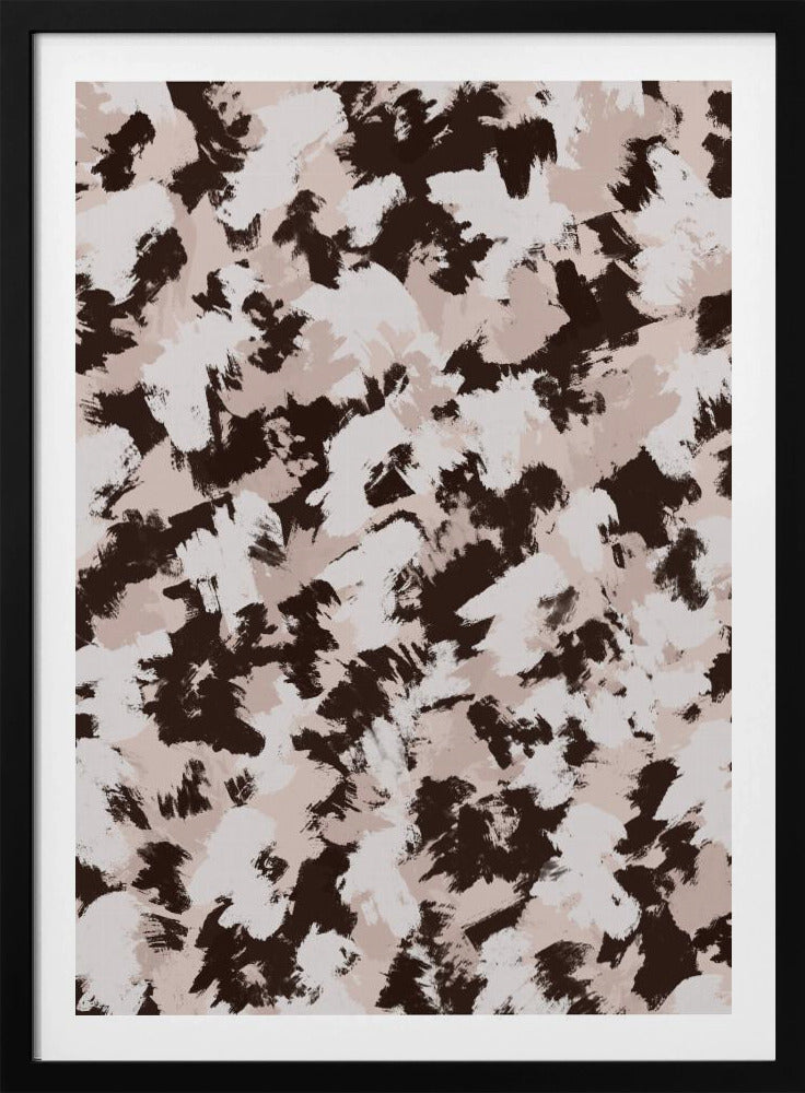Pinselstrich-Chaos | Poster