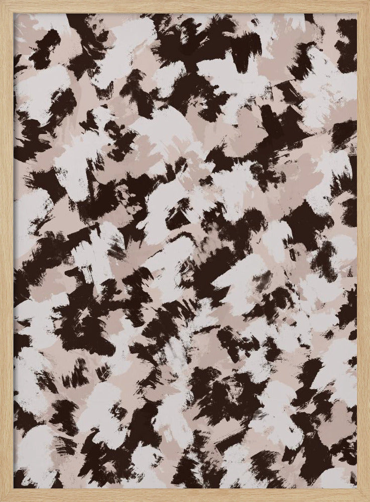 Pinselstrich-Chaos | Poster