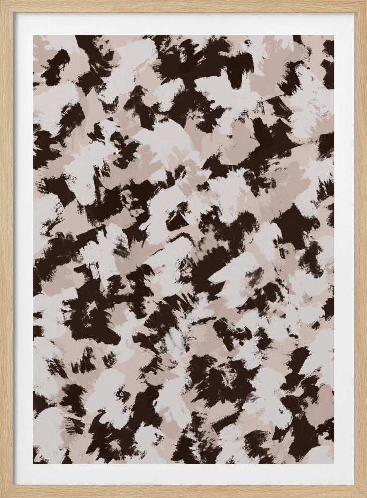 Pinselstrich-Chaos | Poster