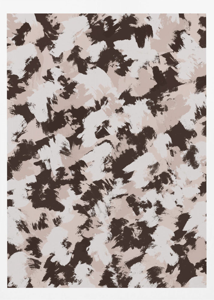 Pinselstrich-Chaos | Poster