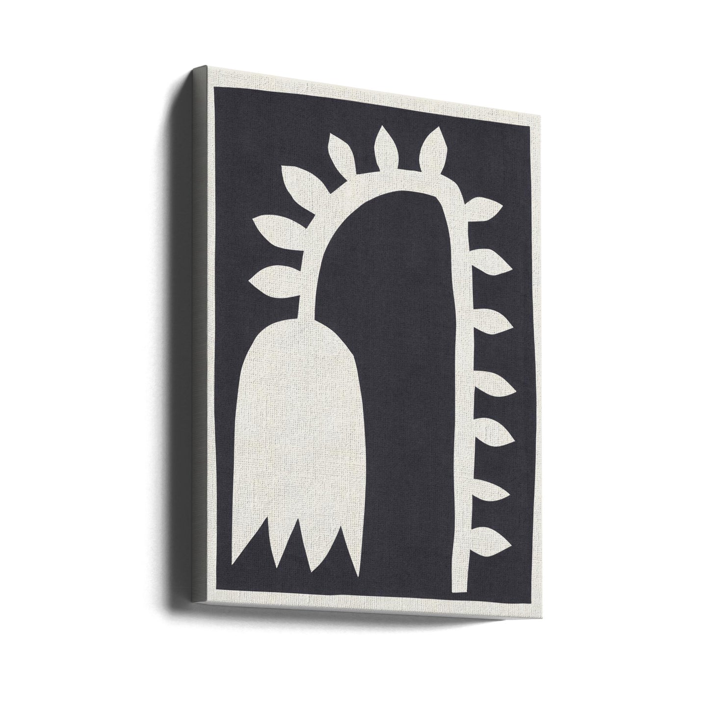 Svart tulpan #2 | Canvas