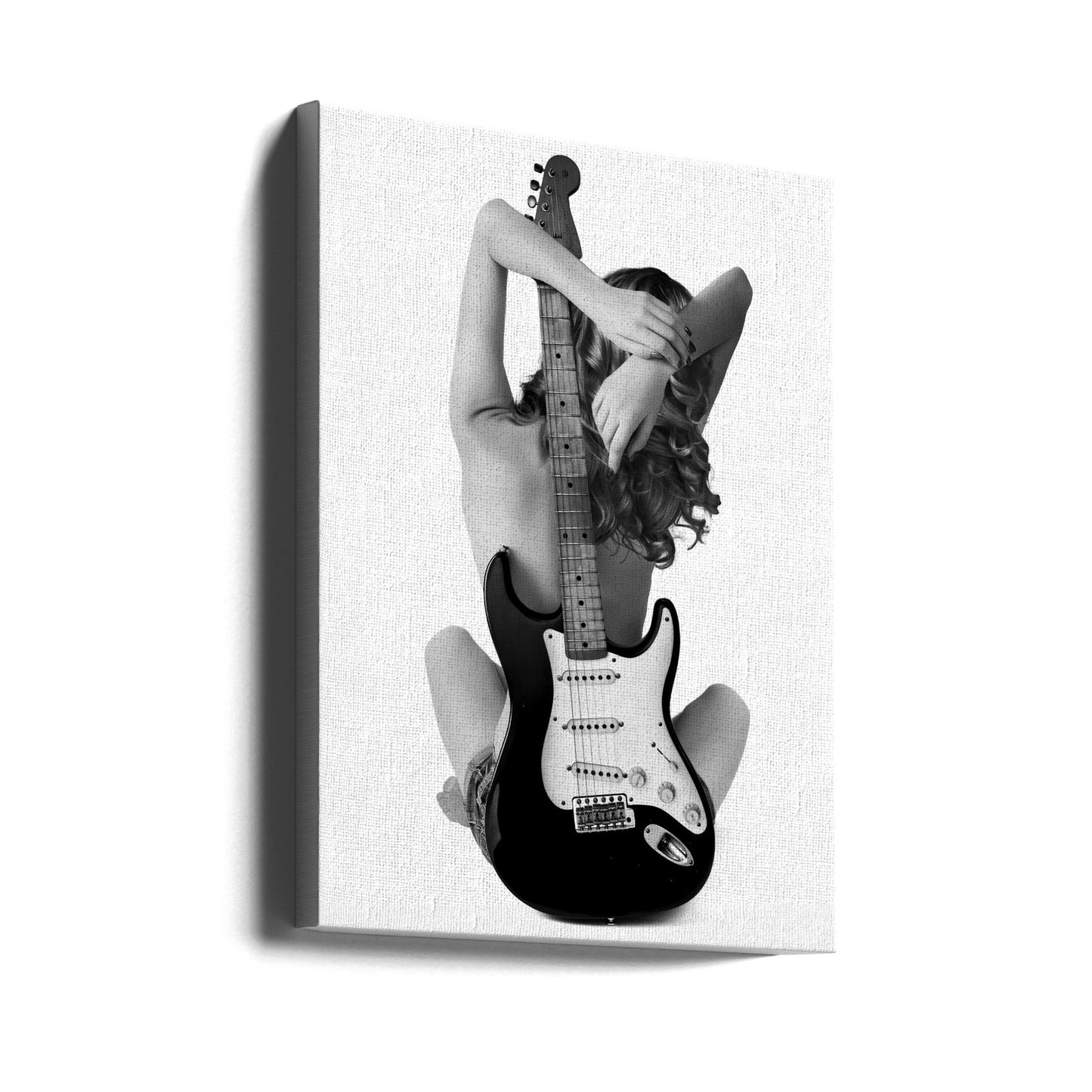 Lady And The Strat | Canvas