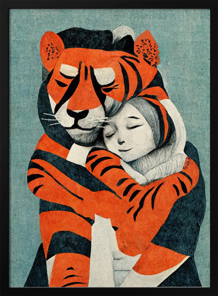 Tigerns omfamning | Poster