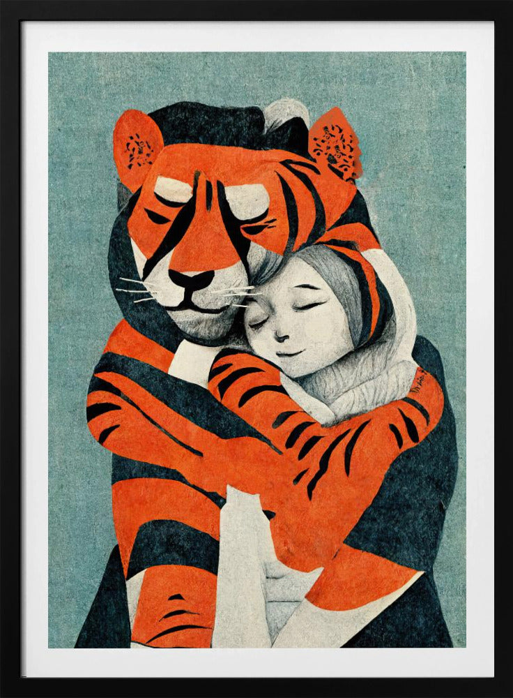 Tigerns omfamning | Poster