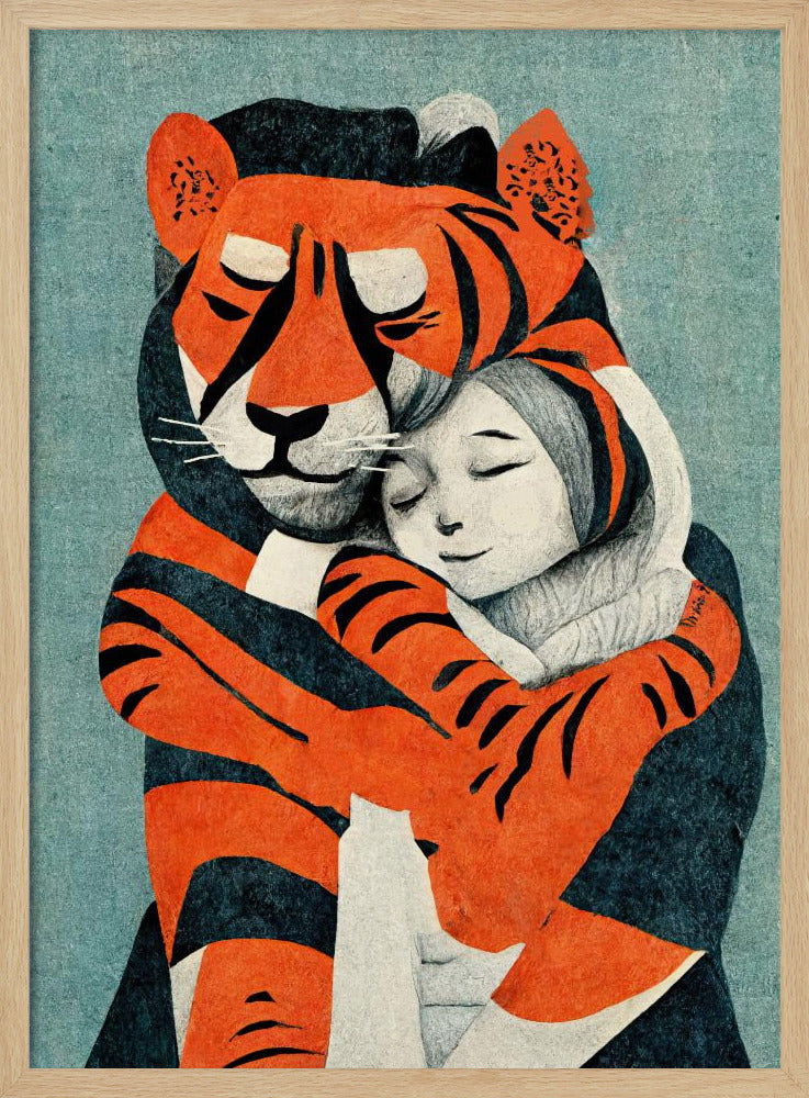 Tigerns omfamning | Poster