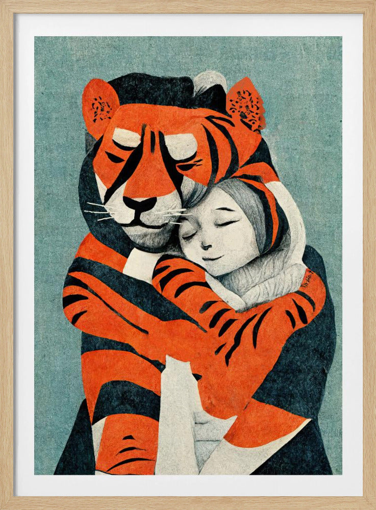 Tigerns omfamning | Poster