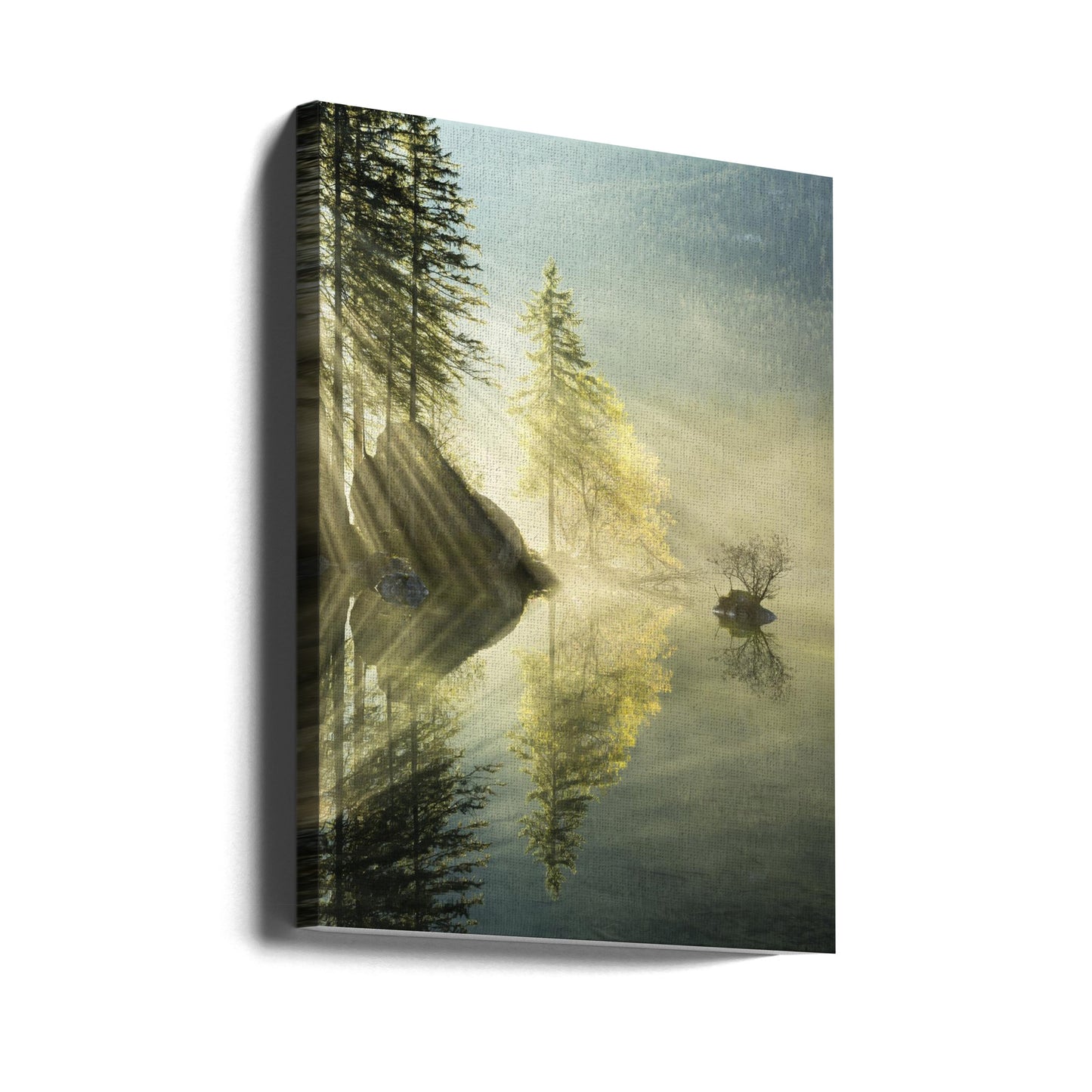 Guds strålar vertikalt | Canvas