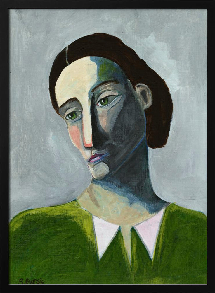 Mujer esperando | Posters  - Impresiones de Arte