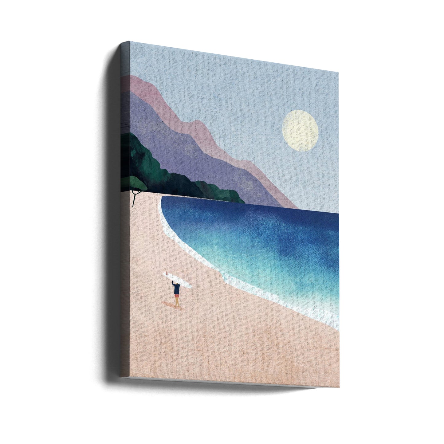 Plage de surf | Tableaux sur Toile