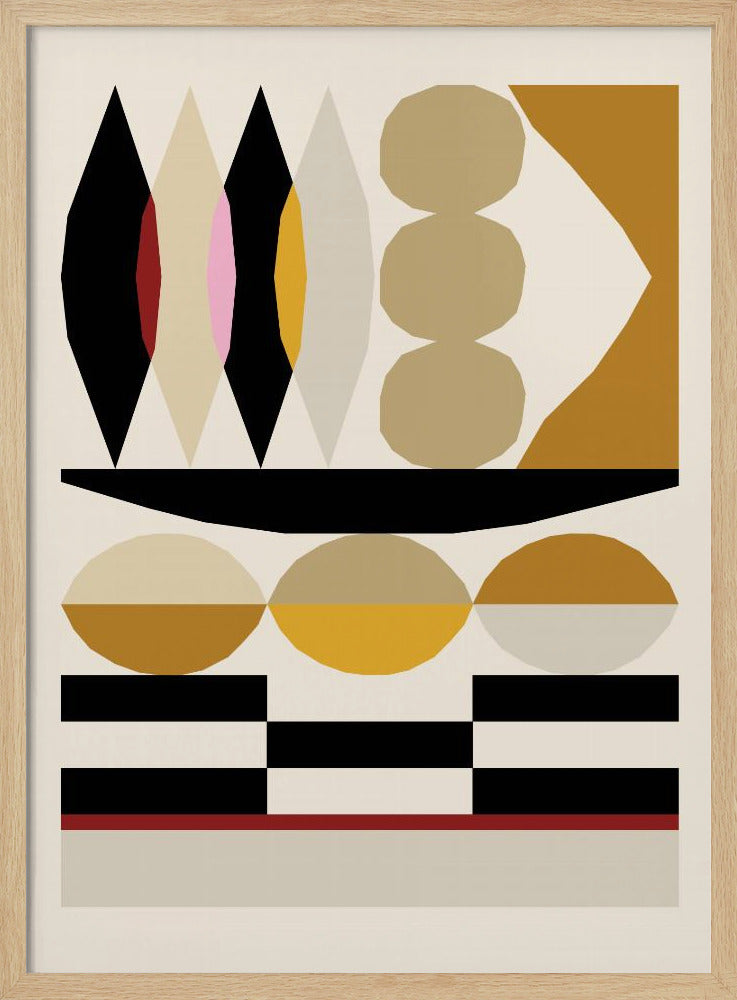 Abstrakte Komposition 25 | Poster