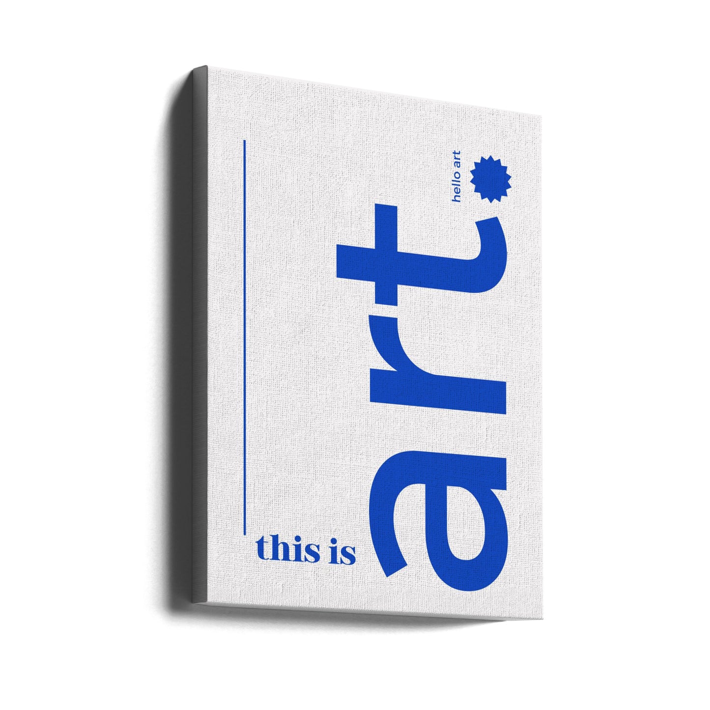 Hello Bold Typography | Canvas