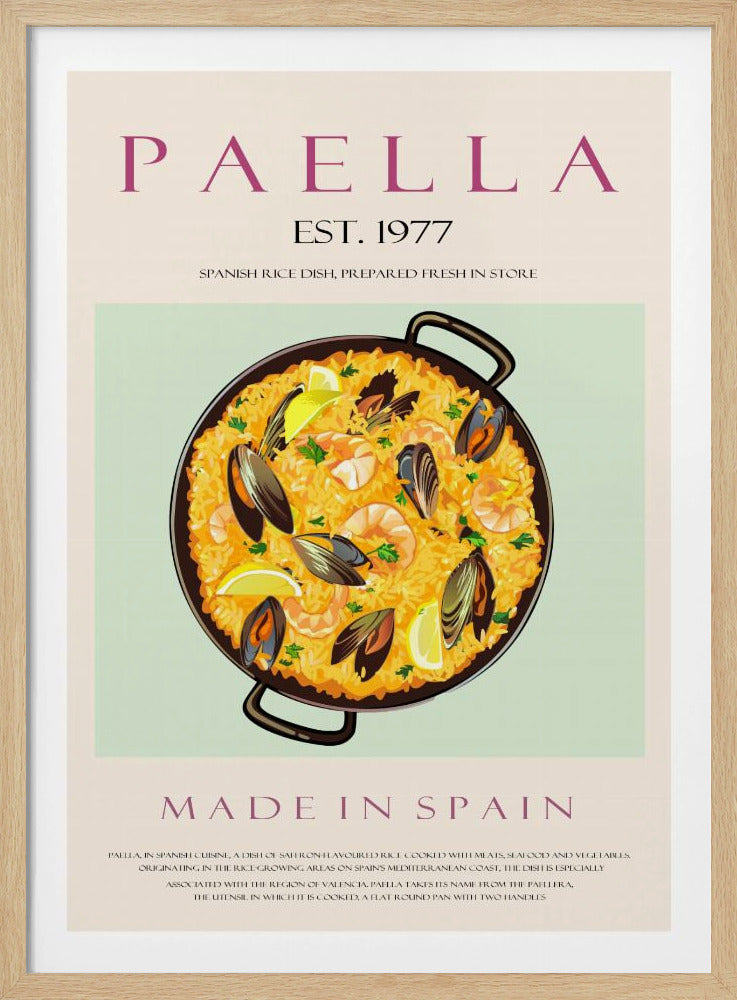 Paella Est. 1977 | Poster