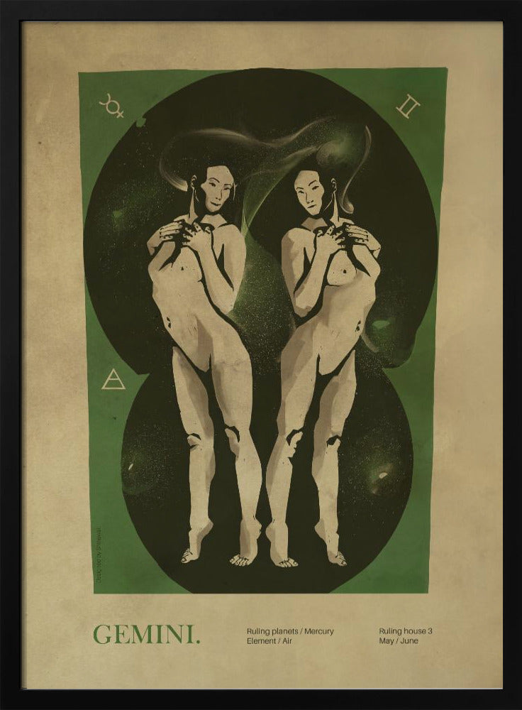 Gemini print | Poster
