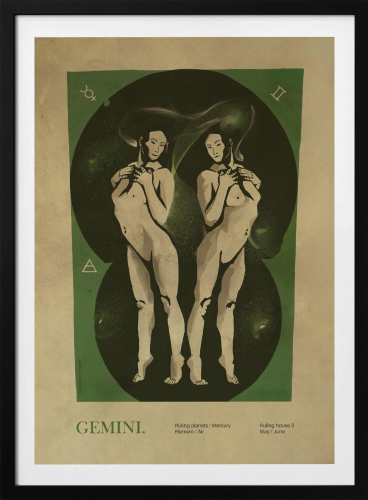 Gemini print | Poster