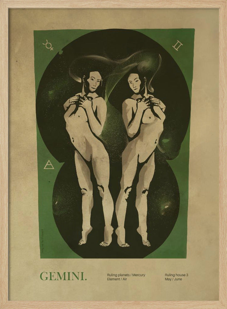 Gemini print | Poster