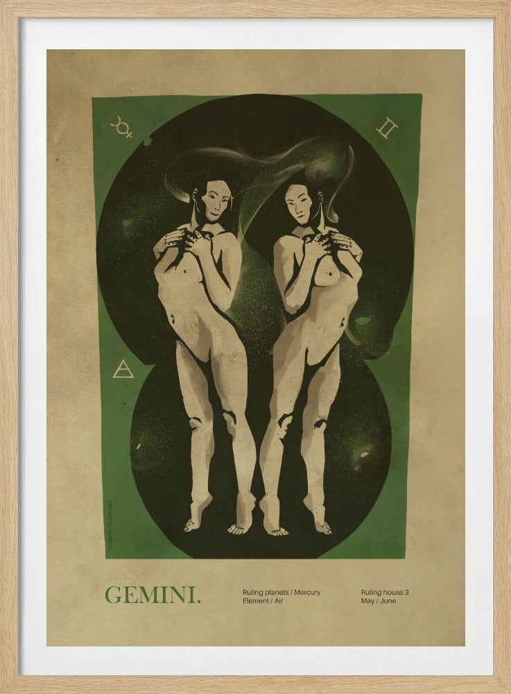 Gemini print | Poster