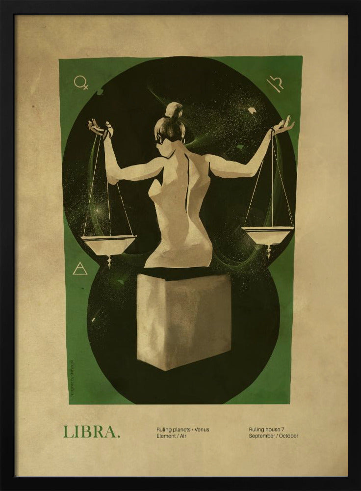Libra print | Poster