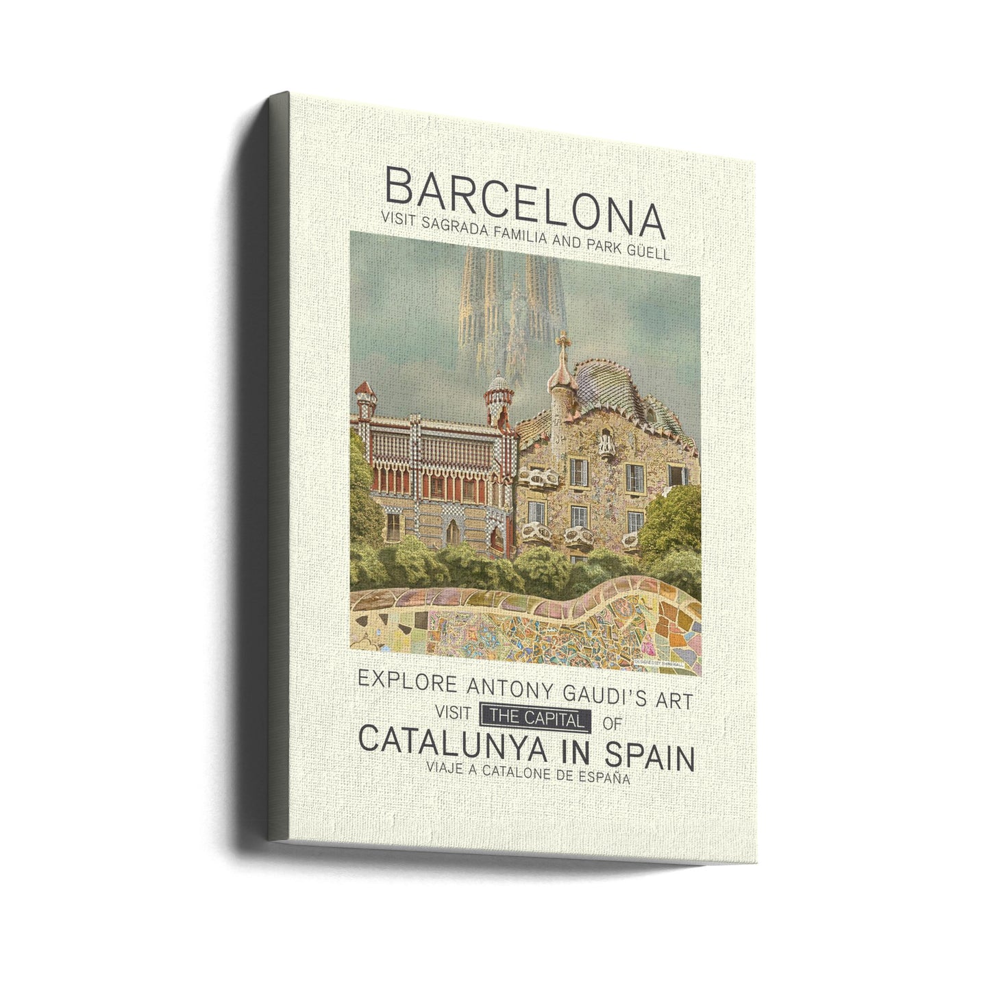 Barcelona print | Canvas
