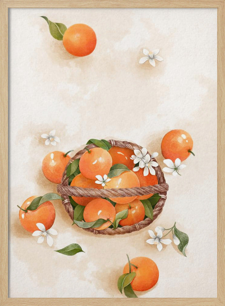 Saftig apelsin | Poster