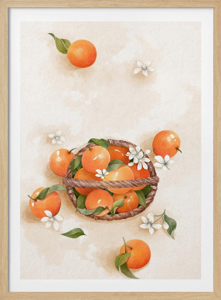 Saftig apelsin | Poster