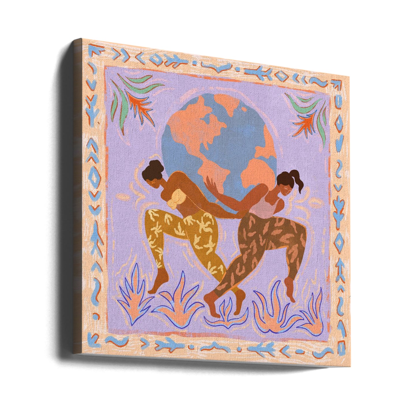 De wereld | Canvasprints