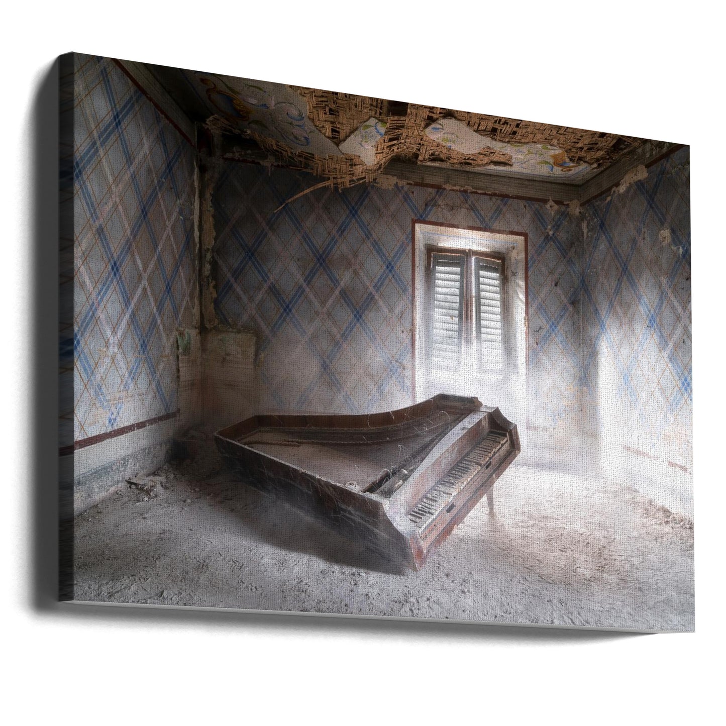 Trasigt piano | Canvas