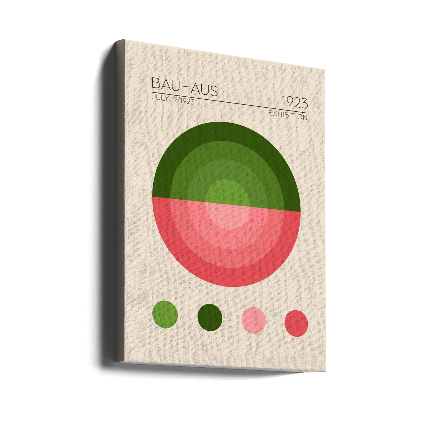Bauhaus Grønn Leilighet | Lerretsbilder
