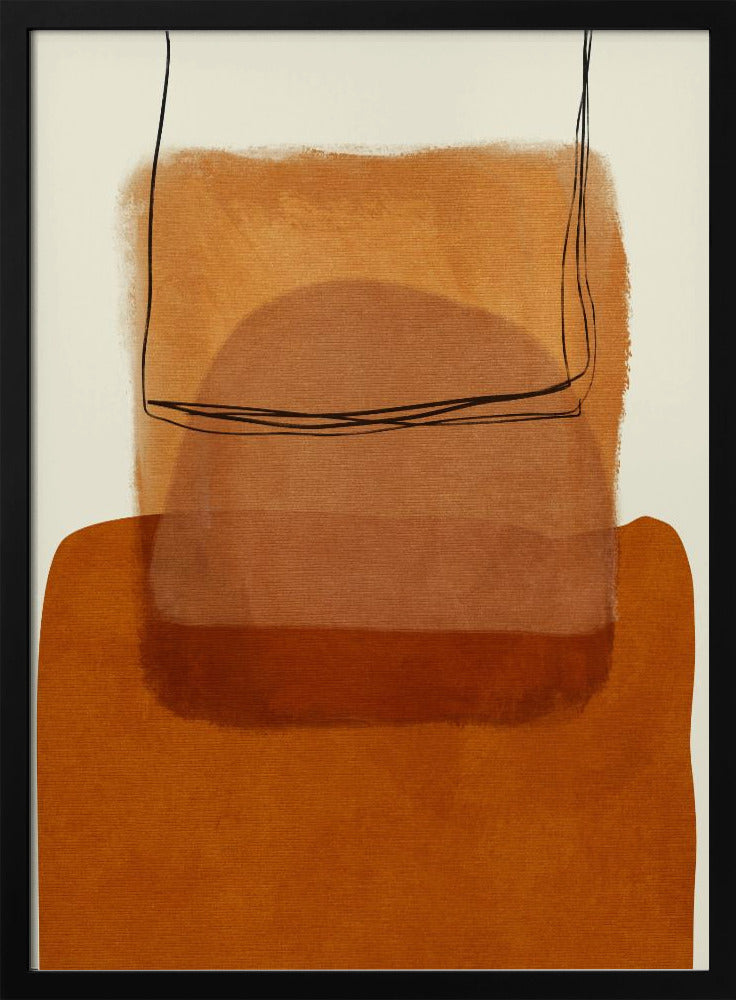 Painted Lines Desatur Kopie | Poster