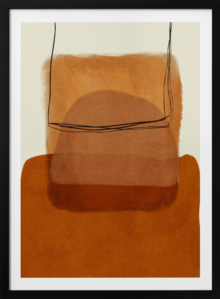 Painted Lines Desatur Kopie | Poster
