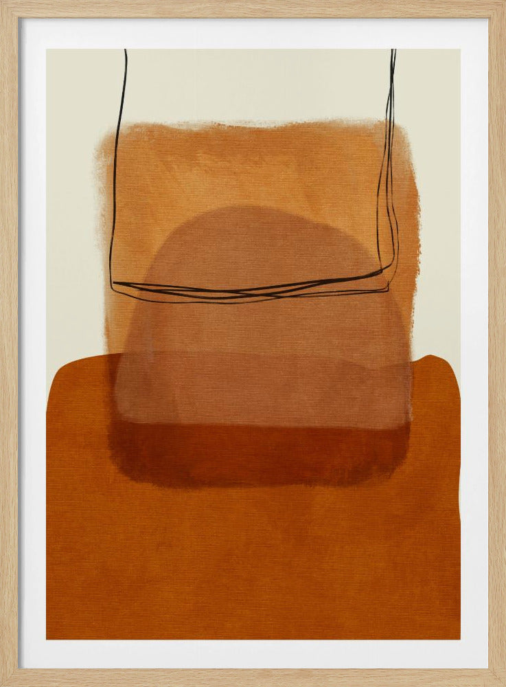 Painted Lines Desatur Kopie | Poster