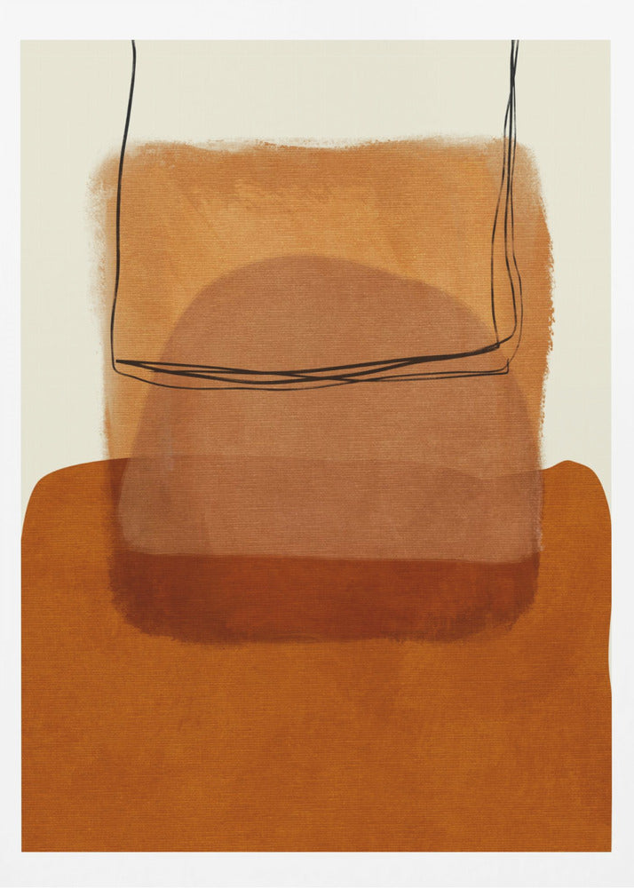 Painted Lines Desatur Kopie | Poster