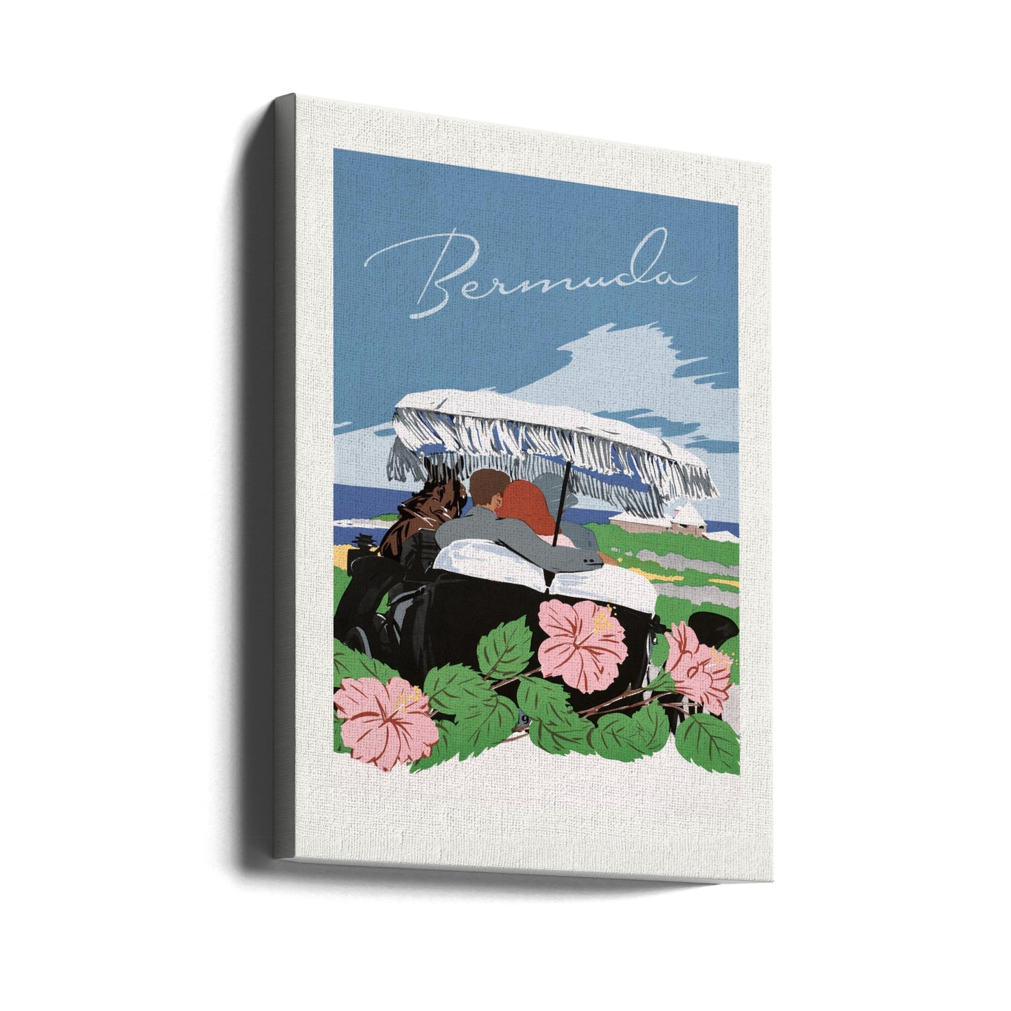 Bermuda (1940–1950) Av Adolph Treidler | Lerretsbilder