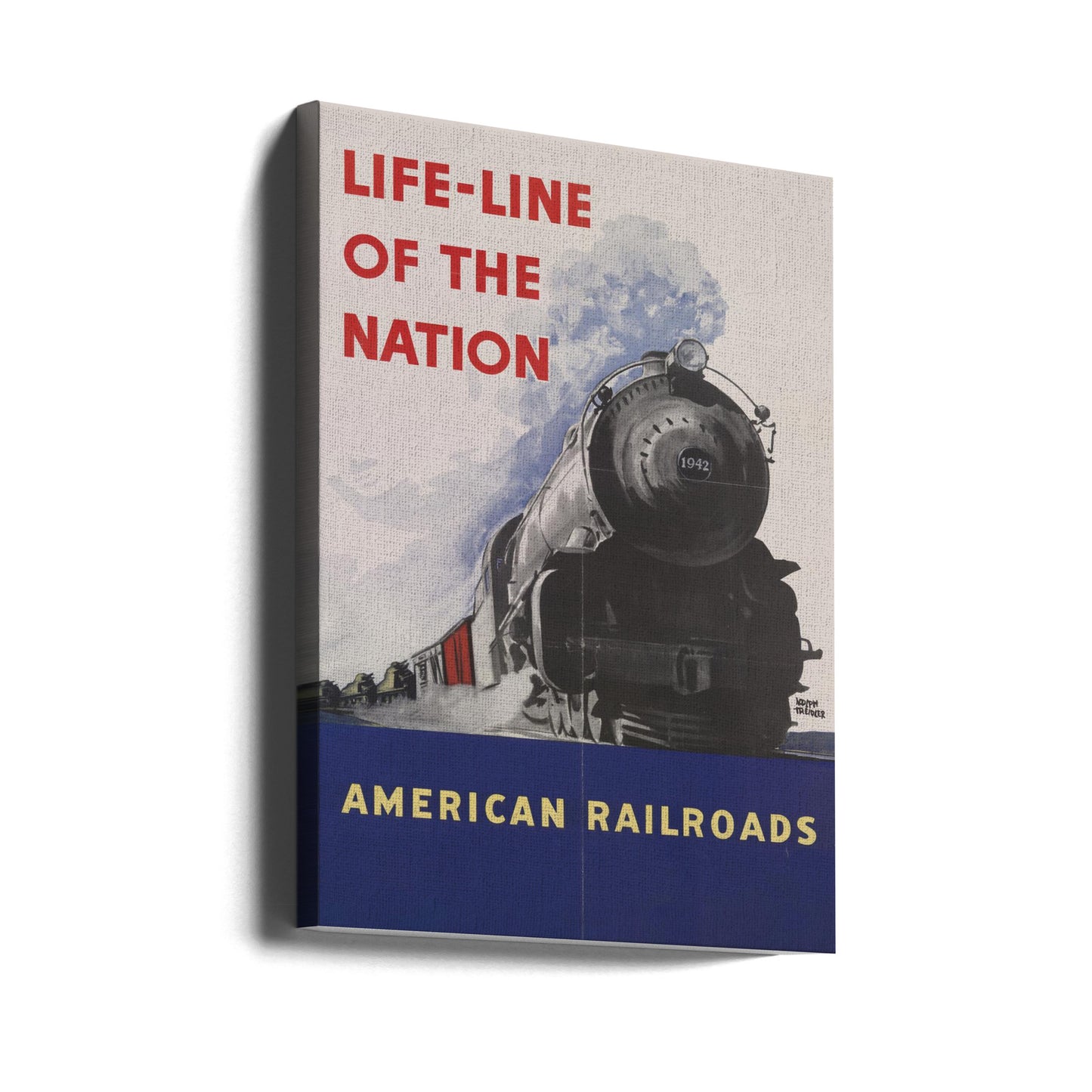 American Railroads – linia życia narodu | Wydruki na łótnie