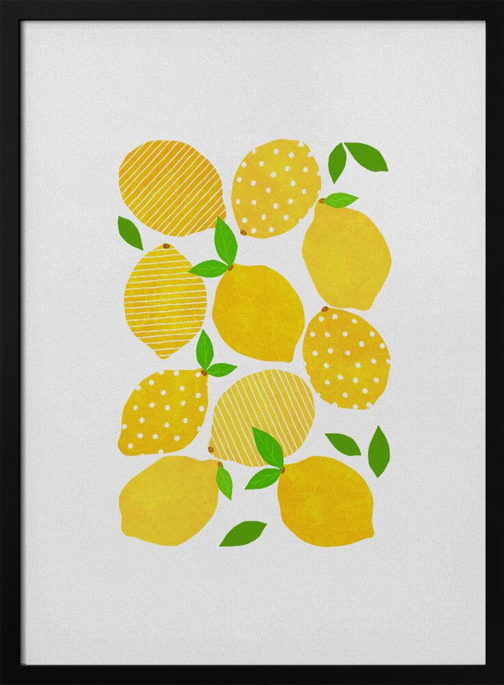 Multitud de limones | Posters  - Impresiones de Arte