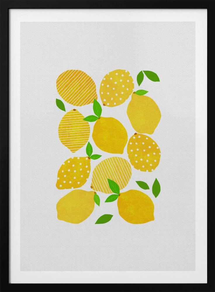 Multitud de limones | Posters  - Impresiones de Arte