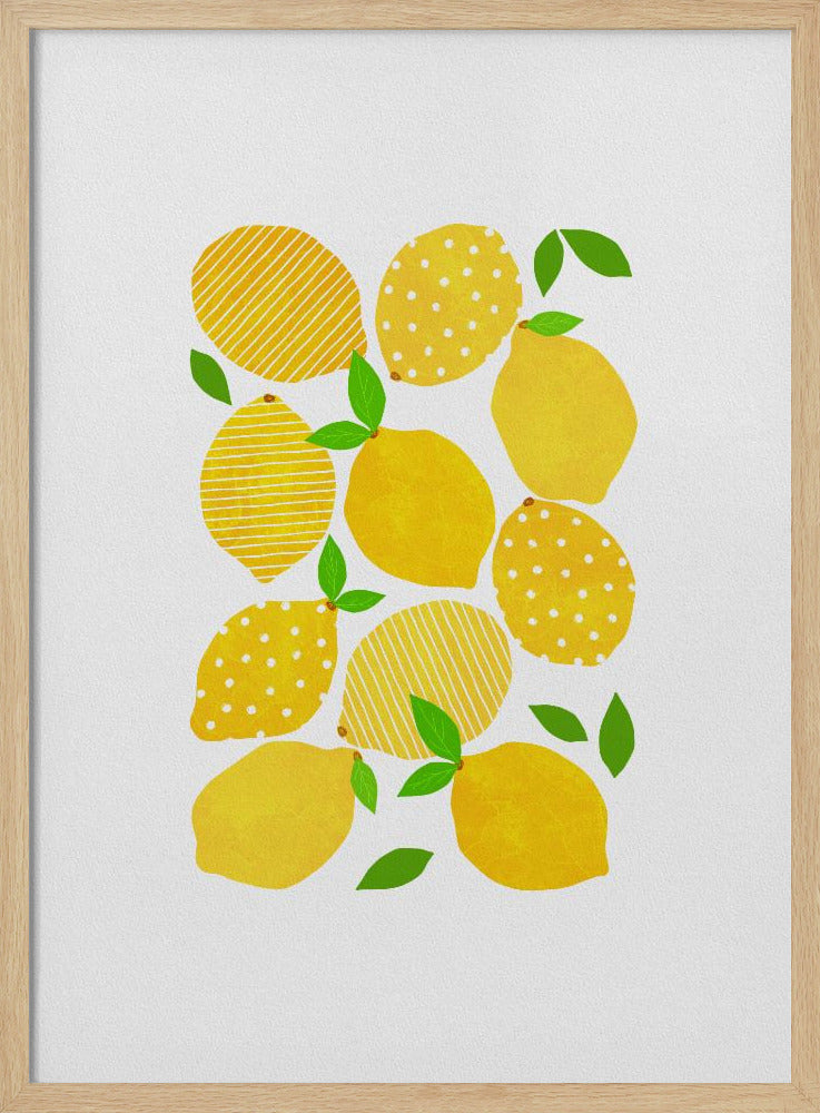 Multitud de limones | Posters  - Impresiones de Arte