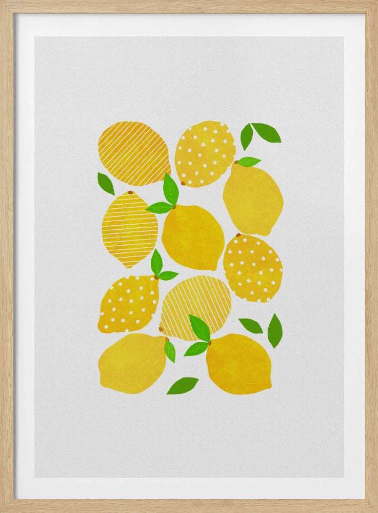 Multitud de limones | Posters  - Impresiones de Arte