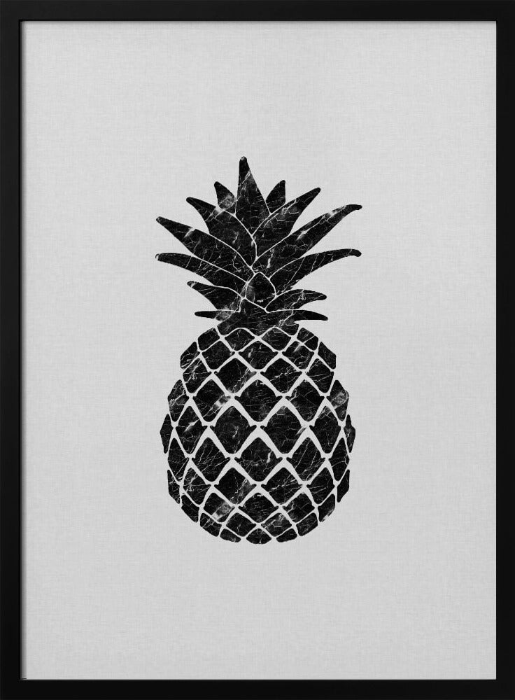 Marmor Ananas | Plakater - Kunsttrykk